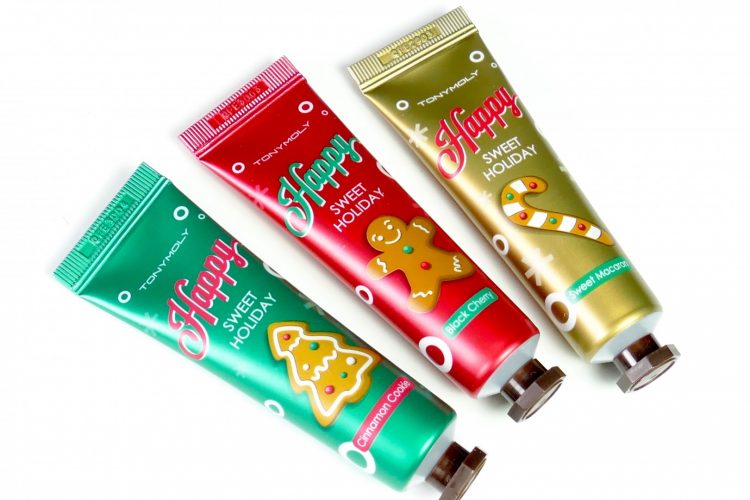 Sweet holiday hand butter trio