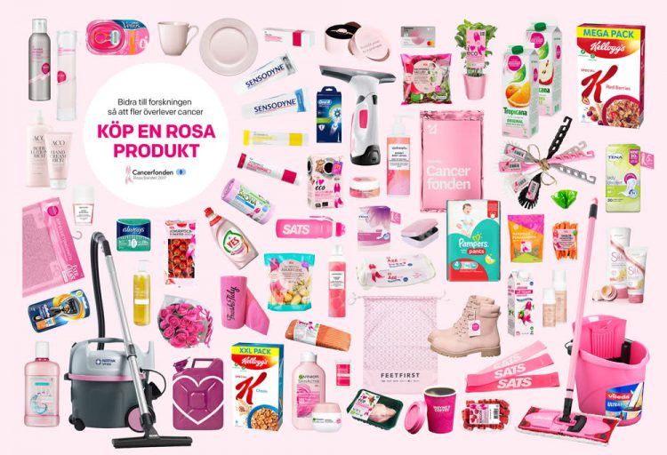 rosa banDet produkter 2017