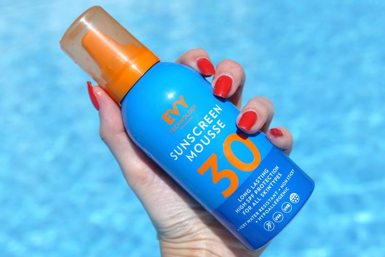 Sunscreen Mousse Evy Technology